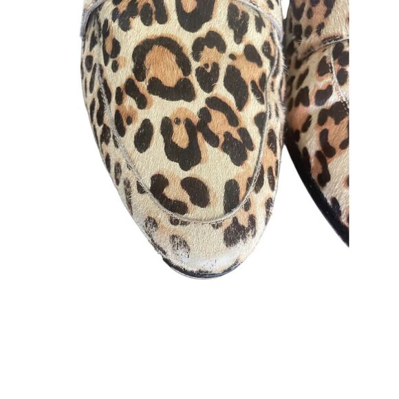 Halogen Violet Leopard Calf Hair Mules Size 8.5M - Picture 7 of 16